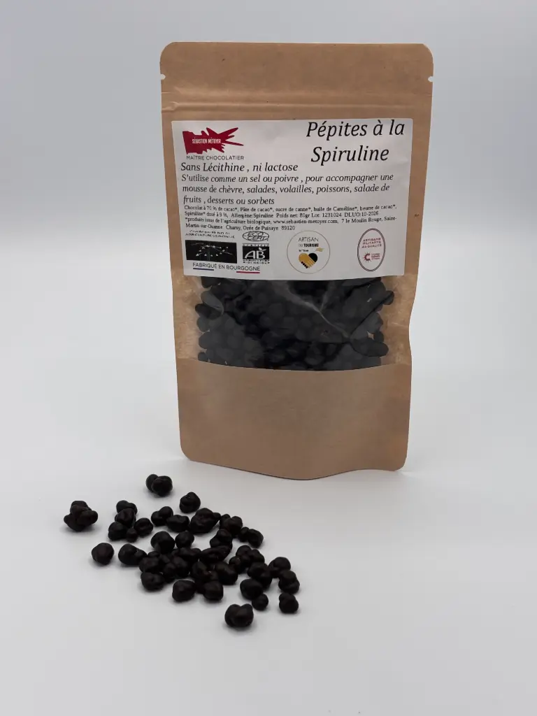 Pépites à la spiruline